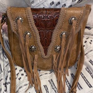 leather purse